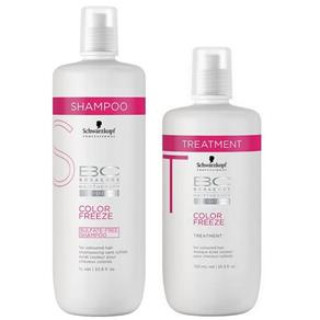 Schwarzkopf Bc Bonacure Color Freeze Kit Sulfate-Free Shampoo (1000ml) e Máscara (750ml)