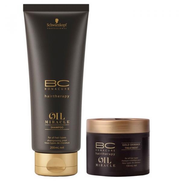 Schwarzkopf Bc Bonacure Oil Miracle Kit Shampoo (200ml) e Máscara (150ml)