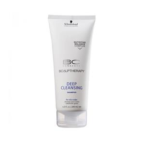 Schwarzkopf BC Bonacure Scalp Therapy Deep Cleansing Shampoo 200ml - Limpeza Profunda
