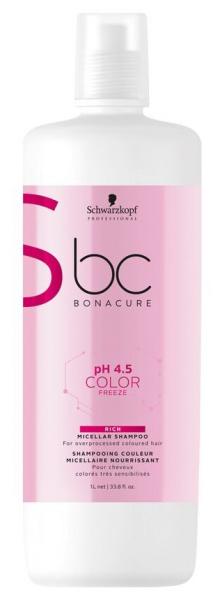 Schwarzkopf BC Color Freeze Micellar Shampoo Enriquecido 1000ml
