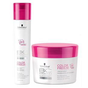 Schwarzkopf BC Color Freeze - Shampoo Matizador + Máscara Kit