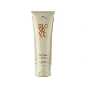 Schwarzkopf BloNdMe Keratin Restore Blonde Shampoo Reparador de Queratina - 250 Ml
