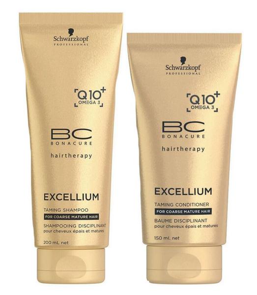 Schwarzkopf Bonacure Excellium Taming Kit Shampoo (200ml) e Condicionador (150ml)