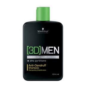 Schwarzkopf 3D MEN Anti-Dandruff Shampoo Anti-Caspa 250ml