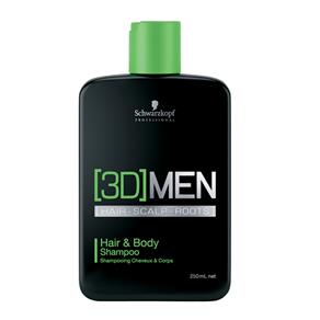 Schwarzkopf 3dmension Hair & Body Shampoo - 250ml - 250ml