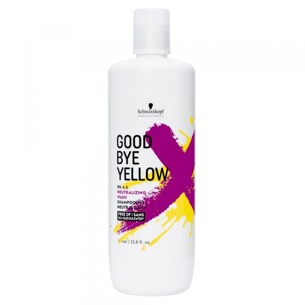 Schwarzkopf Goodbye Yellow - Shampoo Neutralizante - Schwarzkopf Professional