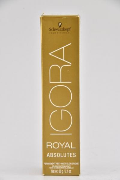 Schwarzkopf - Igora Royal Absolutes Coloração Permanente N 7.70 Louro Médio Cobre Natural - 60g - Schwarzkopf Professional