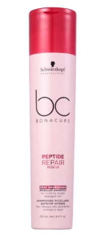 Schwarzkopf Professional BC Bonacure Peptide Repair Rescue Micellar Deep Nourishing - Shampoo 250ml