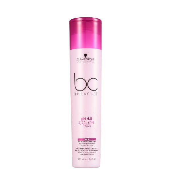 Schwarzkopf Professional BC Bonacure PH 4.5 Color Freeze Micellar Rich - Shampoo 250ml