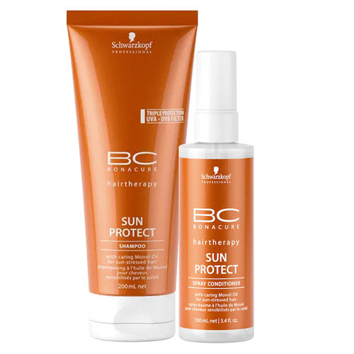 Schwarzkopf Professional Bc Bonacure Sun Protect Kit - Shampoo + Spray Condicionador