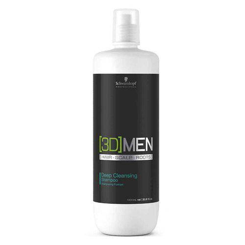 Schwarzkopf Professional 3D Men Deep Cleansing - Shampoo 1000ml