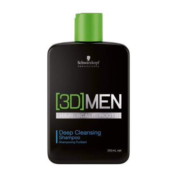 Schwarzkopf Professional - 3D Men - Shampoo Anti-Oleosidade 250ml