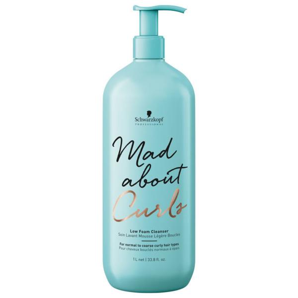 Schwarzkopf Professional Mad About Curls Low Foam Cleanser - Shampoo Co-Wash 1000ml