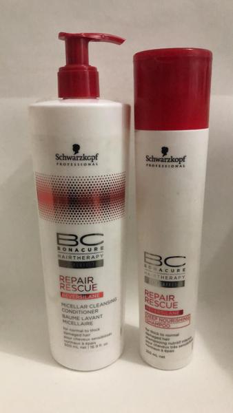 Schwarzkopfvv Shampoo 250ml+ Condicionador 500ml Respair Rescue - Senscience