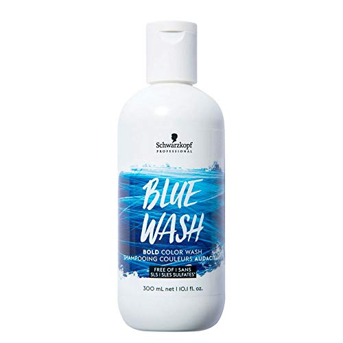 Schwarzkpf Professional Bold Color Wash Azul - Shampoo Tonalizante 300ml