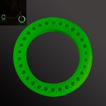 Luminous fluorescente Fácil Utilização Acessórios Estável roda contínua de peças de borracha Inflate Tiro livre para Xiaomi Scooter M365