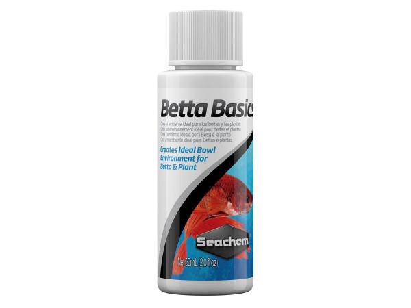 Seachem Betta Basics 60ml Condicionador Para Peixe Betta