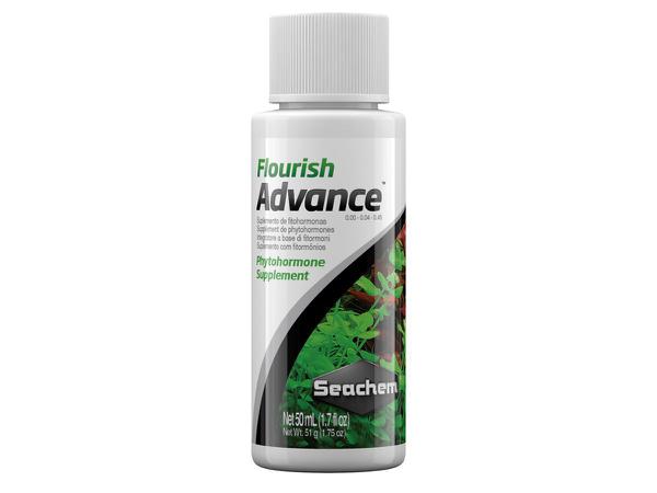 Seachem Flourish Advance 50ml Fertilizante P/ Aquarios Plantados Crescimento Raiz Planta