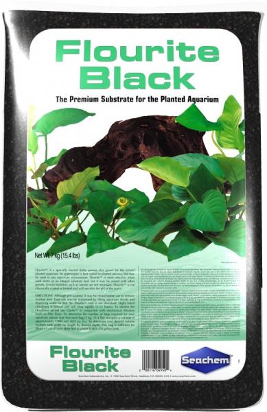Seachem Flourite Black 7kg ( Substrato Fertil ) - Un