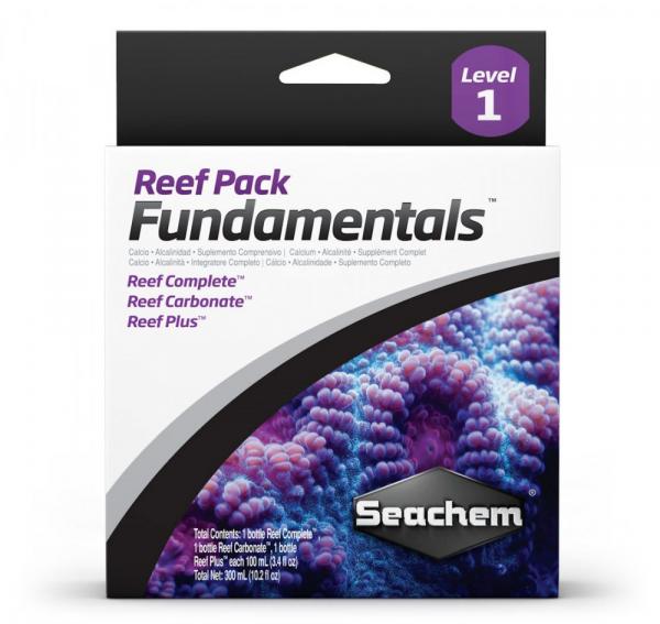 Seachem Reef Pack Fundamentals 3x 100ml - Un