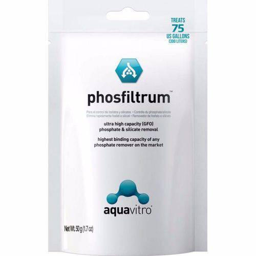 Seachem Removedor de Fosfato/silicato Aquavitro Phosfiltrum