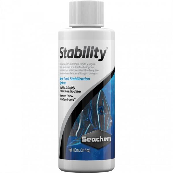 Seachem Stability 2 Litros ( Acelerador Biologico ) Água Doce e Marinho - Un