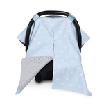 Seat Cover Moda Cotton Canopy Tampa respirável Baby Stroller Sunscreen Segurança