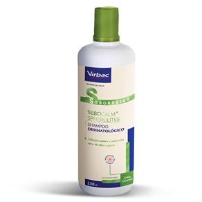 Sebocalm Spherulites Shampoo Virbac para Cães e Gatos 250ml