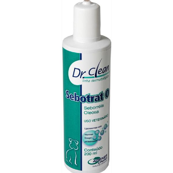 Sebotrat o Shampoo Dr. Clean para Cães e Gatos - 200 Ml - Agener União