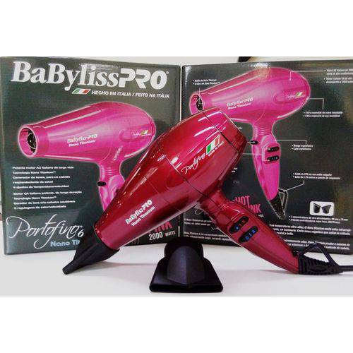Secador Babyliss Porto Fino Hot Pink 2000w 110v