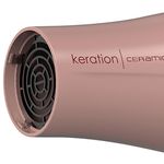 Secador de Cabelo Gama Keration Ceramic Ion Rose com 2 Velocidade 3 Temperaturas 2000W