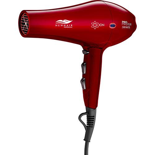 Secador de Cabelo New Hair New Promaster 2 Velocidades Vermelho - 2300W