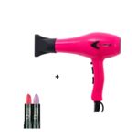 Secador de Cabelo Turbo Point Pink 220v Mq Hair