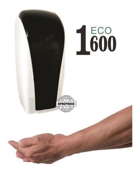 Secador De Mãos Eco-1600 Em Plástico Abs 220v