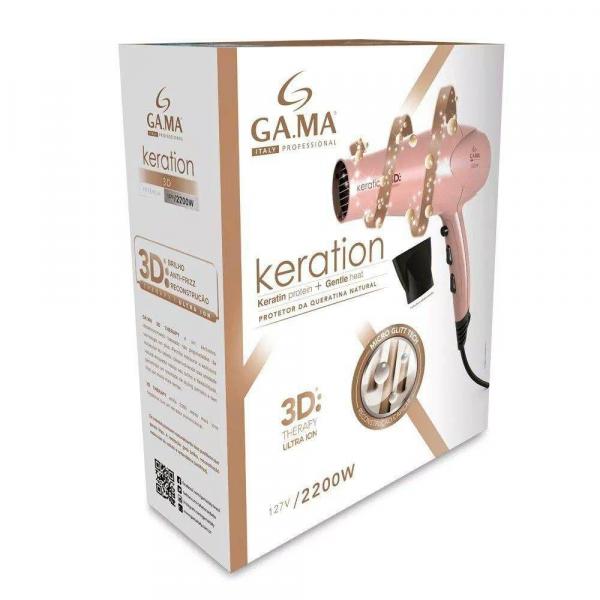 Secador Gama Italy Keration 3D Pro 2200w - 127v