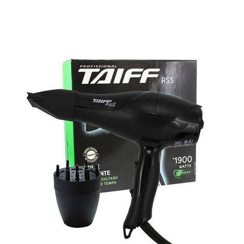 Secador Taiff Rs5 1900w 110V + Difusor com Caixa Taiff