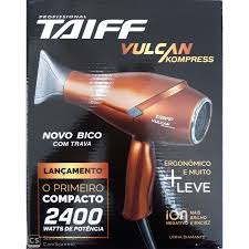 Secador Taiff Vulcan Kompress 2400W - 127V ou 220V
