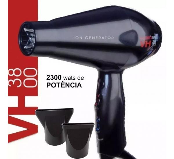 Secador Valeries Hair Vh3800 Titanium 2300w 220v