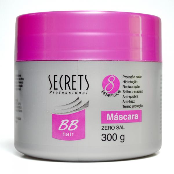 Secrets Professional BB Hair Máscara 8 Benefícios - 300g - Secrets