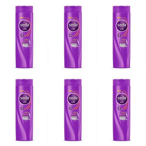 Seda Liso Perfeito Shampoo 325ml (kit C/06)