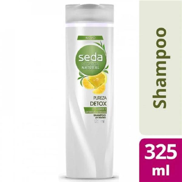 Seda Shampoo Recarga Natural Pureza Refrescante Detox 325ml