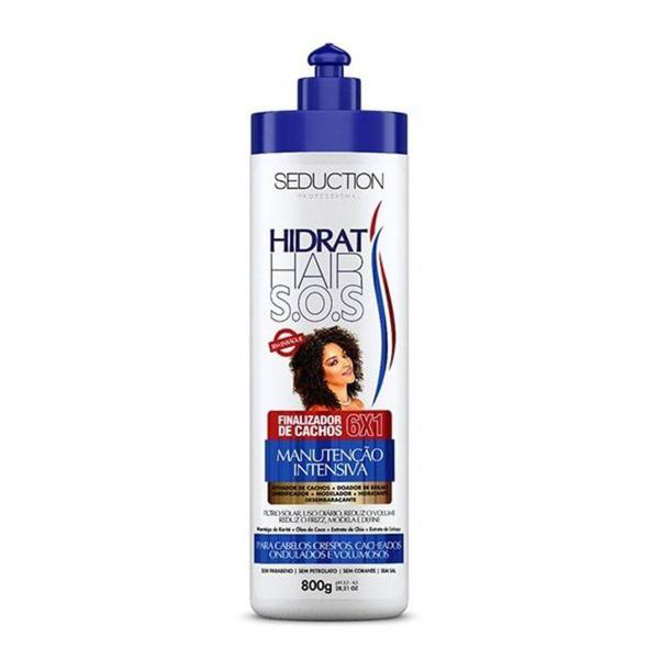 Seduction Hidrat Hair Sos Finalizador de Cachos 6em1 800g