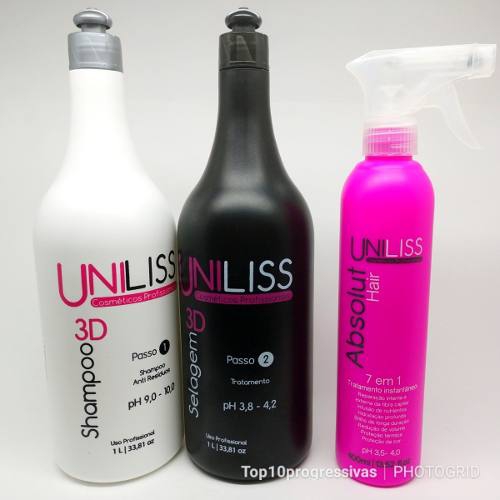 Selagem 3d Uniliss + Absolut Hair - Uniliss Cosméticos