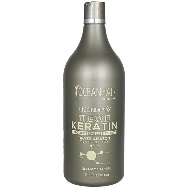 Selagem Titanium Lisonday The One Keratin 1 Litro - Ocean Hair - Oceanhair