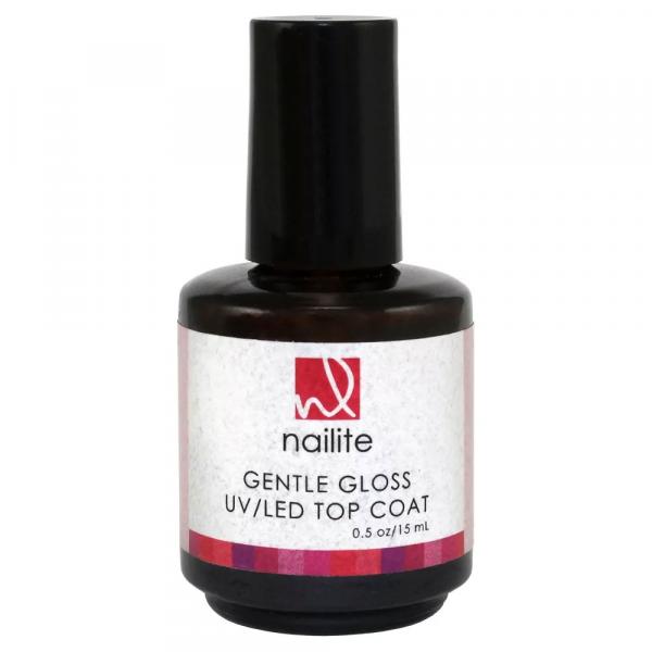 Selante para Unhas (UV Top Coat) Gentle Gloss Soak Nailite 15ml