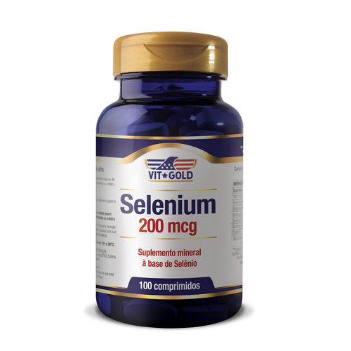 Selênio 200mcg 100 Comprimidos