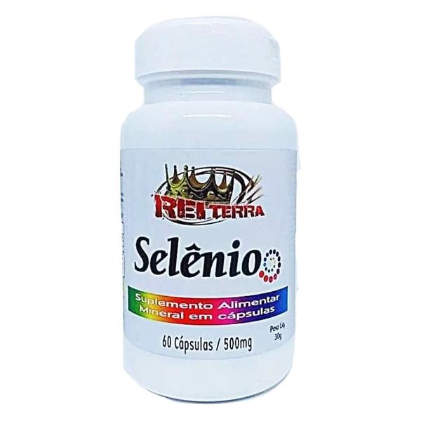 Selênio 60 Cápsulas 500mg Antioxidante - Rei Terra