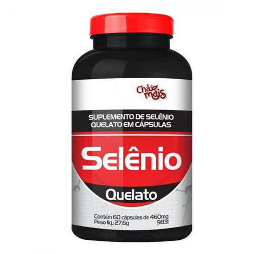 Selênio Quelato 60 Cápsulas - Chá Mais