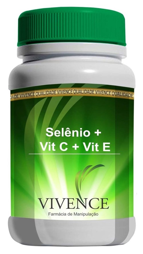Selênio + Vitamina C + Vitamina e (90 Cápsulas)