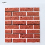 Self Adhesive Wallpaper PVC impermeável tijolo de pedra Wall Paper DecorLK-508